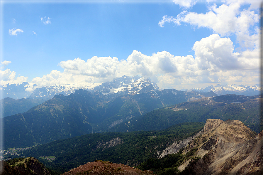 foto Forca Rossa e Passo San Pellegrino